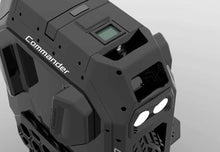 Load image into Gallery viewer, COMMANDER 20”inch. Electric Uni Cycle BEGODE bluechipeuc.com. right side view showing side pads duel Led headlight ,And durable tired. Showing the true rugged look of the commander