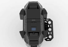 Load image into Gallery viewer, COMMANDER 20”inch. Electric Uni Cycle BEGODE bluechipeuc.com. The top perspective for the commander showing LED screen Clearview and appearance of footpedal top veiw