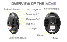 Load image into Gallery viewer, MCM5 14”, 1500 watt - motor , 460wh / 84v. -Battery. Speaker 🔈 Version *